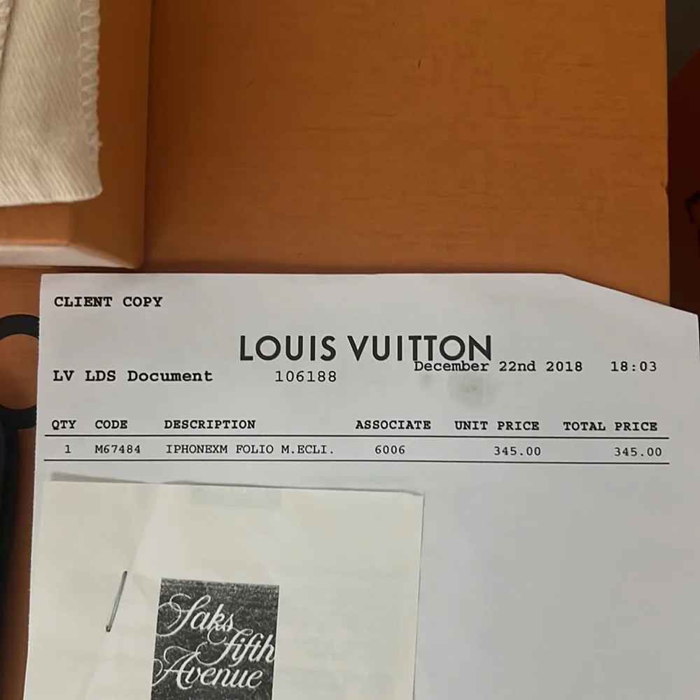 Louis Vuitton IPhone XS Max Phone Case